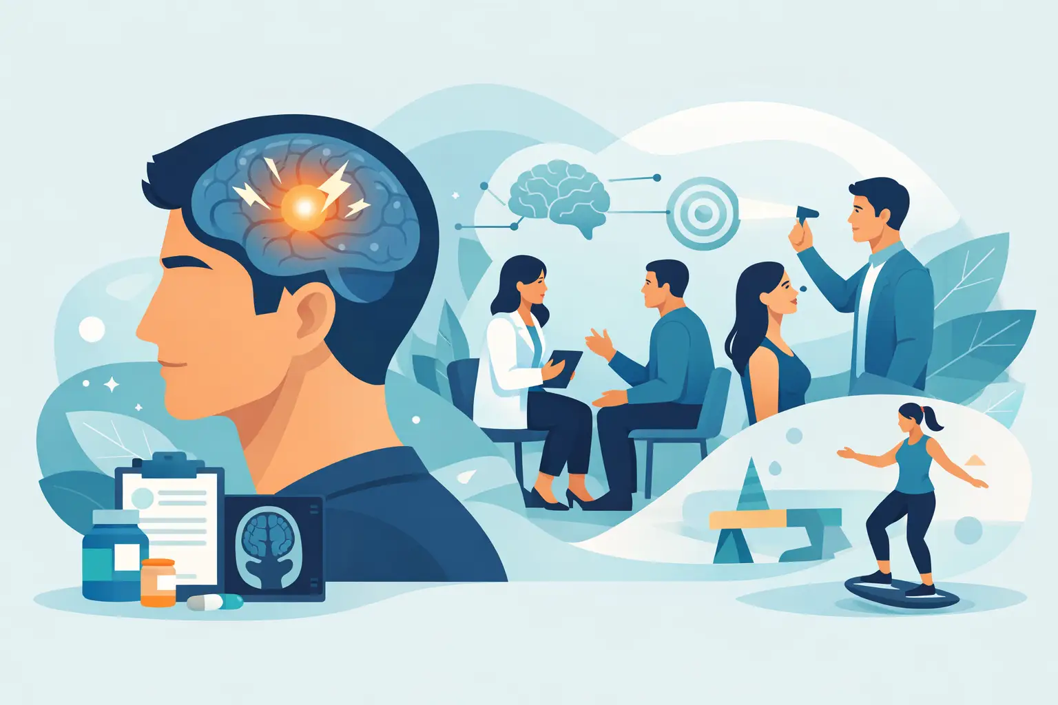 Concussion Therapy for Adults: What Helps
