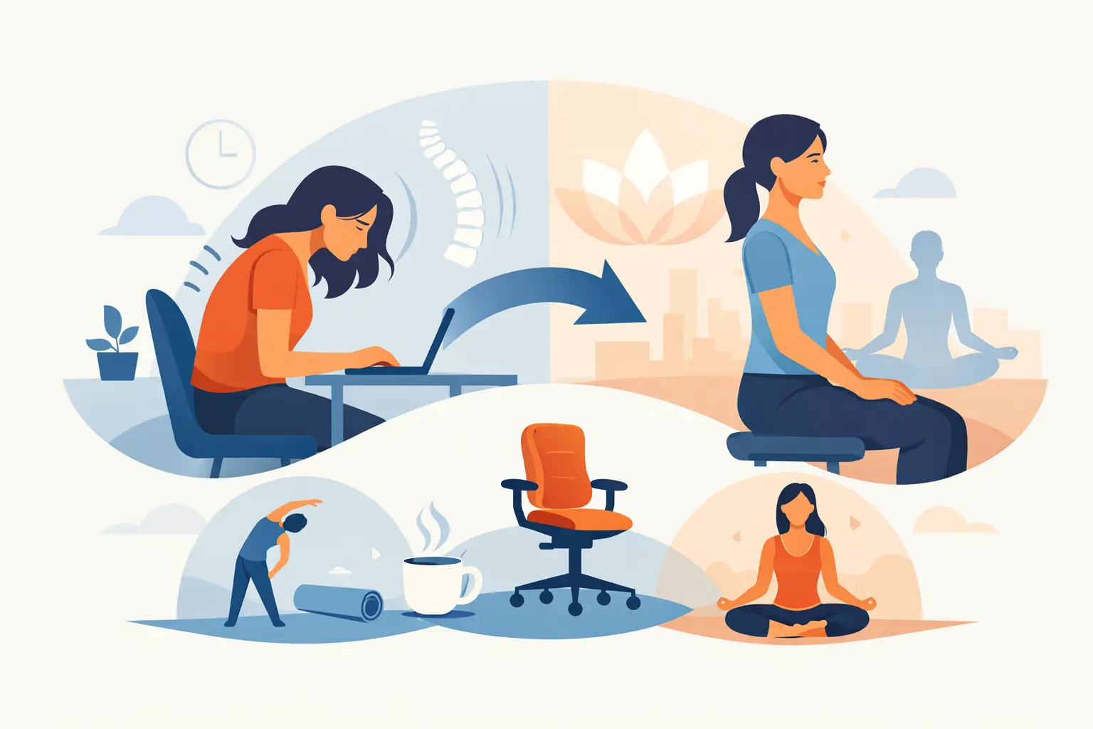 How to Fix Poor Posture Without Forcing a Perfect Pose
